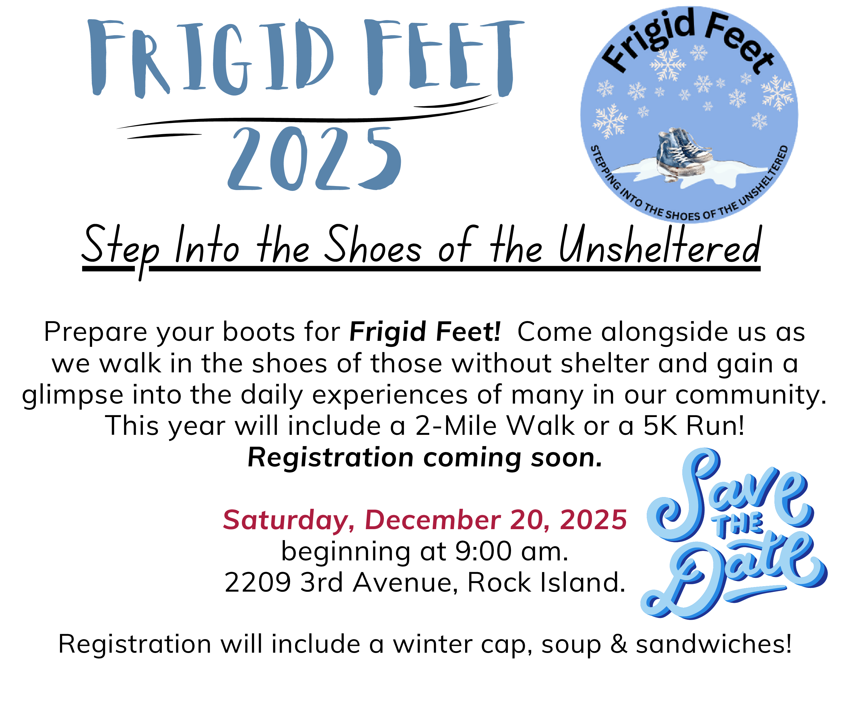 Frigid Feet flyer